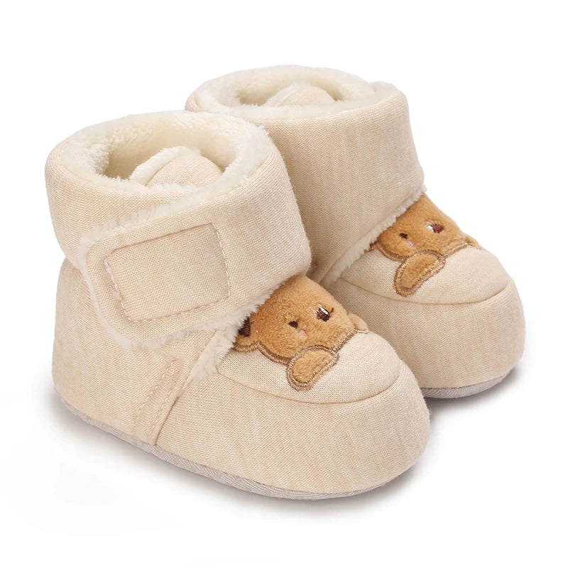 Winter Newborn Boys and Girls Cute Cartoon Cotton Shoes - View 2 | SAMAG