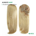 MW46 - 16" Lace Front Natural Hair Wig Chinese Human Hair Full Head Wigs for  Women