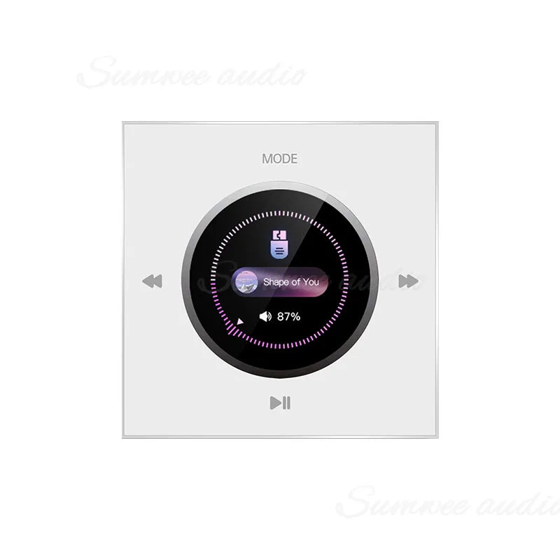 86 Background Music system Bluetooth-compatible HiFi Home Theater Stereo Sound Mini Wall Amplifier Panel M3 Ceiling Speaker sets