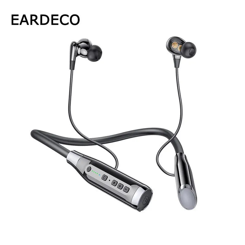 EARDECO 4 Speakers Wireless Bluetooth Headphones 5.0 Bass Earphone Headphone Stereo Phone Game Headset 100 Hours Playback IPX5