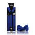 Elegant Fashion Adult Men's Suspenders And Bow Tie Two Pcs Set Harness Man For Pants Gentleman Suit Accessories Wedding Business