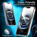 For iPhone 16e Screen Protector Tempered Glass Crystal Mica 9H HD Clear Transparent High Aluminum Anti Scratch