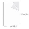 50 Sheets A4 Glossy Vinyl Sticker 8.3 X 11.7 Inch - View 2 | SAMAG