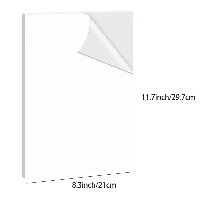 50 Sheets A4 Glossy Vinyl Sticker 8.3 X 11.7 Inch - View 2 | SAMAG