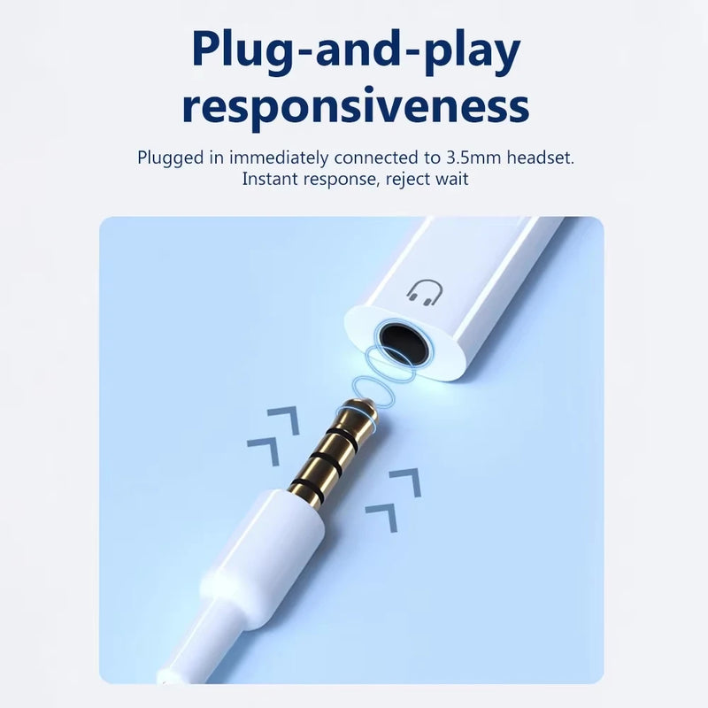 NNBILI Type C To 3.5mm Earphone Adapter 3.5 Jack USB C Audio Converter for iPhone 15 Samsung USB C to 3.5mm Headphone Connector