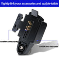 BAJETON BJ 9000 Audio Adapter to 2 Pin Connector Walkie Talkies Earpiece Speaker Mic for Radtel RT 950Pro BJ-9000 RTD TP 900PRO