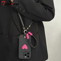 Crossbody Lanyard Wrist Strap Case for Xiaomi Redmi Note 15 15C 14 14C 13 13C 12 12C 11 10 9 8 Pro Plus 4G 5G Silicone Cover