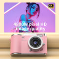 Digital Camera 4K 48MP Photography Camera Video Camcorder Rechargeable Cameras 2.4 inch Screen Camcorder for Kid Adult Beginners