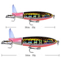 10cm 14cm Topwater Spinner Fishing Lure Popper Artificial | SAMAG