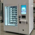 Customized Automatic Hot Food Vending Machine Smart Dispenser With Microwave for Cooked Meals Pizza Burgers and Boxed Lunches