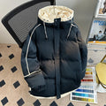 2025 Winter new style Men's Thicken Warm fashion Parka Jackets  Men's Casual Coats Hooded Windbreak Cotton Padded Down Jacket