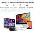Multifunctional Bluetooth Speaker LED Light Home Theater HiFi Surround Sound Effect Sound Subwoofer TWS Portable Caixa De Som