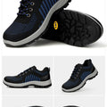 Work shoes for men, anti-shatter, anti-stab, anti-static, solid sole, all-season model