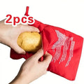 Microwave Potato Cooking Bag Quick Baking Tool Reusable Baking Bag For Microwave Baked Potato Fast Homemade Baking And Pastry