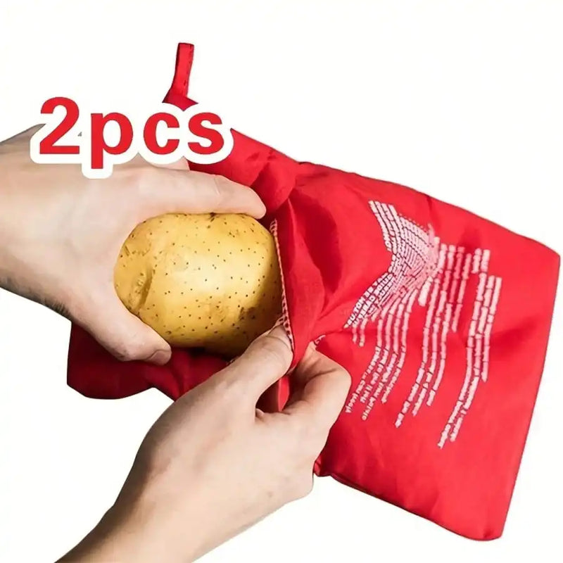 Microwave Potato Cooking Bag Quick Baking Tool Reusable Baking Bag For Microwave Baked Potato Fast Homemade Baking And Pastry