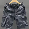 Splicing Cargo Knee Shorts Men Sports Casual Bermuda | SAMAG