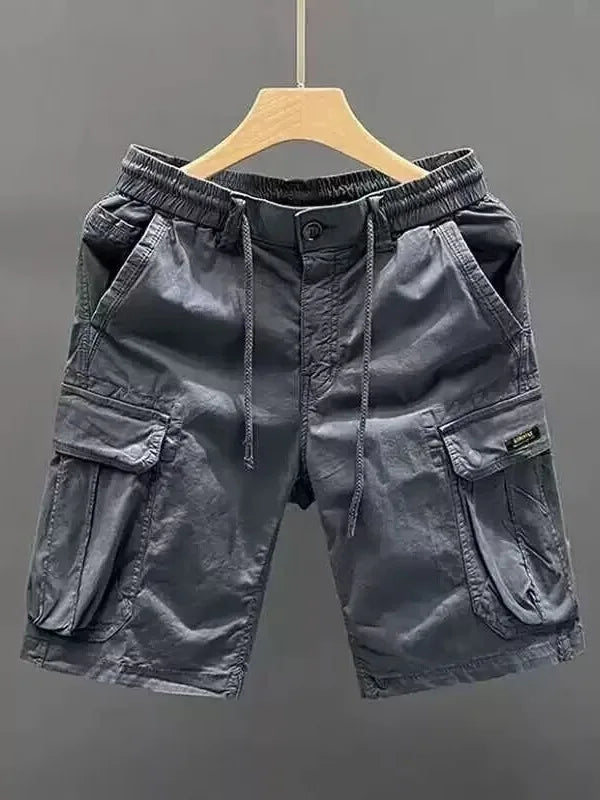 Splicing Cargo Knee Shorts Men Sports Casual Bermuda | SAMAG