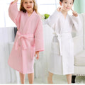 Kids Spring/SummerSwim Robe Waffle Weave Bathrobe - View 3 | SAMAG