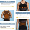 Men Compression Shirts for Men Shapewear Chest Abdomen Control Body Shaper Slimming Undershirt Workout Vest Tank Top
