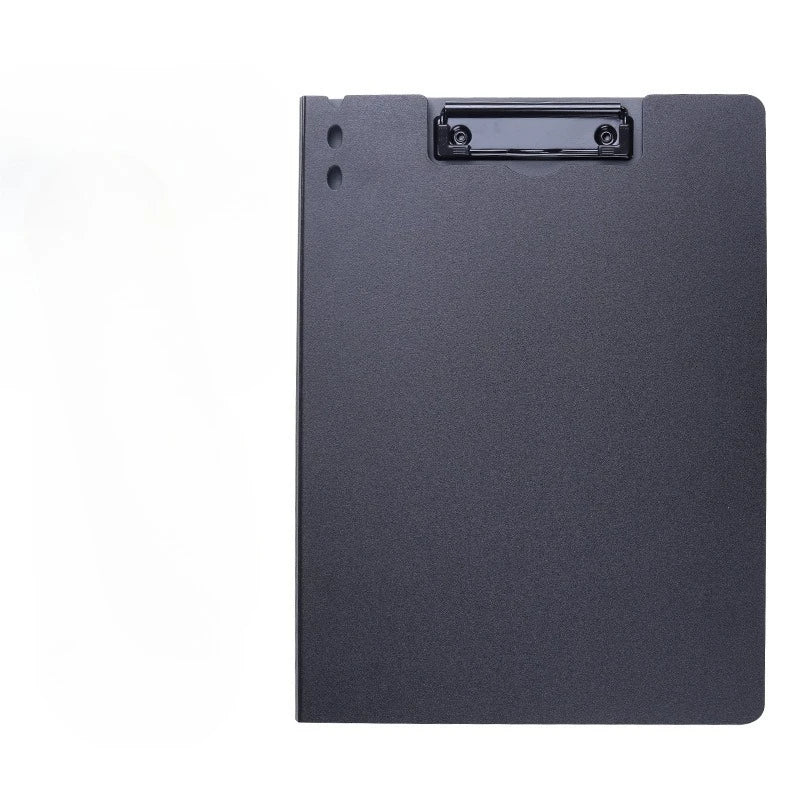 1pc A4 File Folders, Documents Organizer, Clipboard With Cover, Paper Folder For Business & School, Stationery & Office Supplies