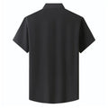 Men's Shirt Plus Size Summer Short Sleeves Tees Business | SAMAG