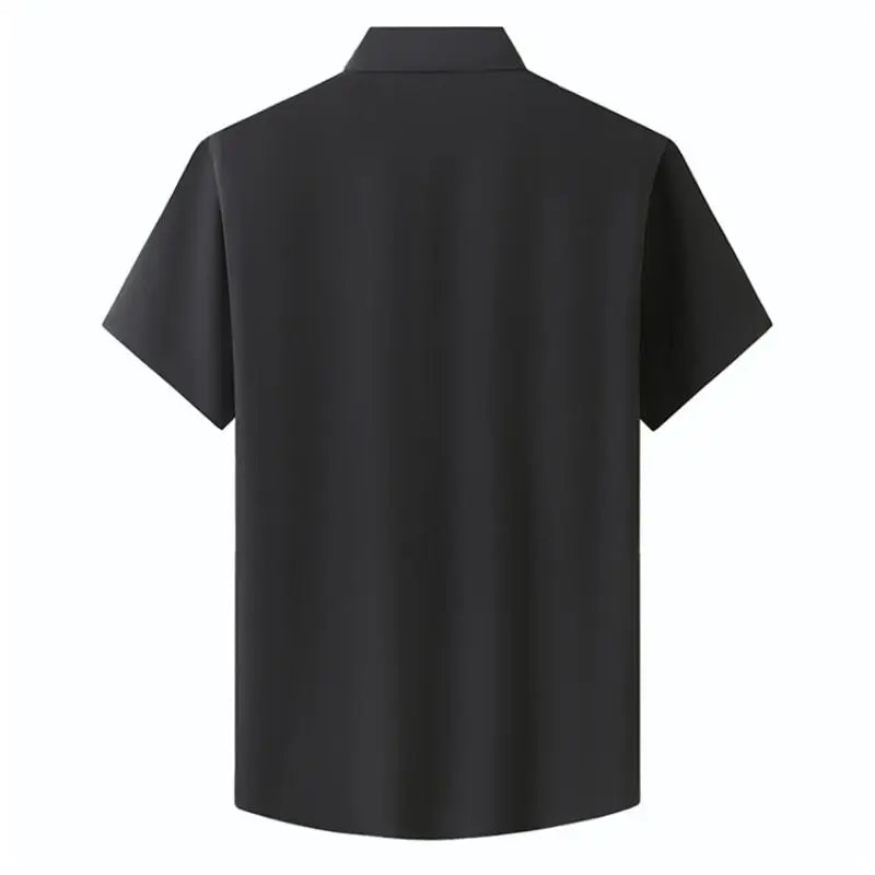 Men's Shirt Plus Size Summer Short Sleeves Tees Business | SAMAG