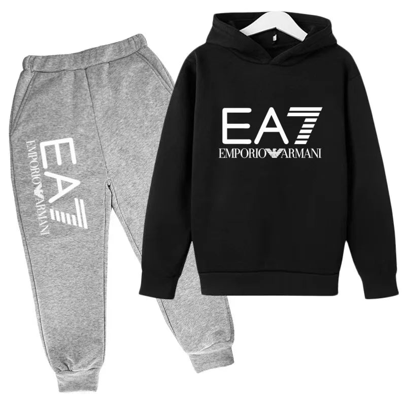 Kids Autumn Winter Hoodie Boy Girl 3-12Yrs Letter Print | SAMAG