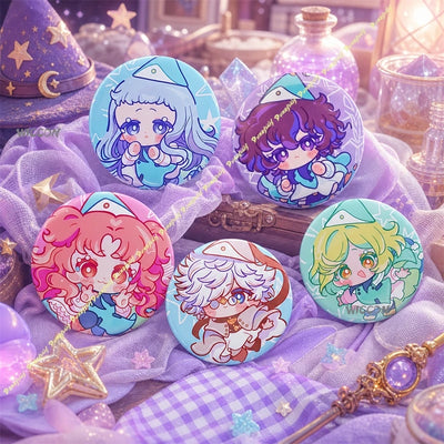 Anime Witch Hat Atelier Badges Cartoon Lapel Pins Vibrant | SAMAG