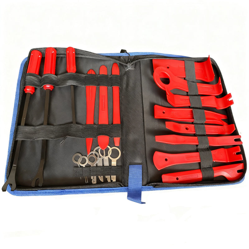 19 PCS Hand Tool Car Disassembly Tools Set DVD Stereo Refit Kits Interior Plastic Trim Panel Dashboard Removal Tool Repair Tools