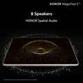 HONOR MagicPad 3 Tablet Global Version 13.3'' 165Hz Eye Protection Screen Snapdragon 8 Gen 3 12450mAh Long-Lasting Battery