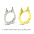 Women Men Cute Cat Ear Rings Self Defense Metal Knuckle - View 12 | SAMAG