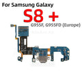 AiinAnt USB Date Charging Dock Board Port Connector Charger Flex Cable For Samsung Galaxy S8 S9 Plus + G950F G955F G960F G965F
