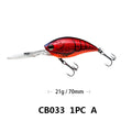 70mm/21g 75mm/22.5g Crankbait Fishing Lures Artificial | SAMAG