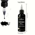 30ML Black & White Tattoo Ink, Professional Tattoo Black Ink with High Brightness and Fine Particles for Easy Application.