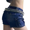 Hot Selling Punk Rivet Belts for Men Women, European American Style Studded Waist Belt, Fashion Versatile Jeans Belt for Casual Party Cosplay Gifts