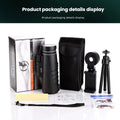 16x50 Monoculars Portable HD Long Distance Mini Powerful Telescope for Outdoor Camping Travel