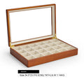 Oirlv Wooden Jewelry Box Retro Jewelry Display Ring Necklace Earring Bracelet Box Multi Jewelry Storage Organizer Display Case