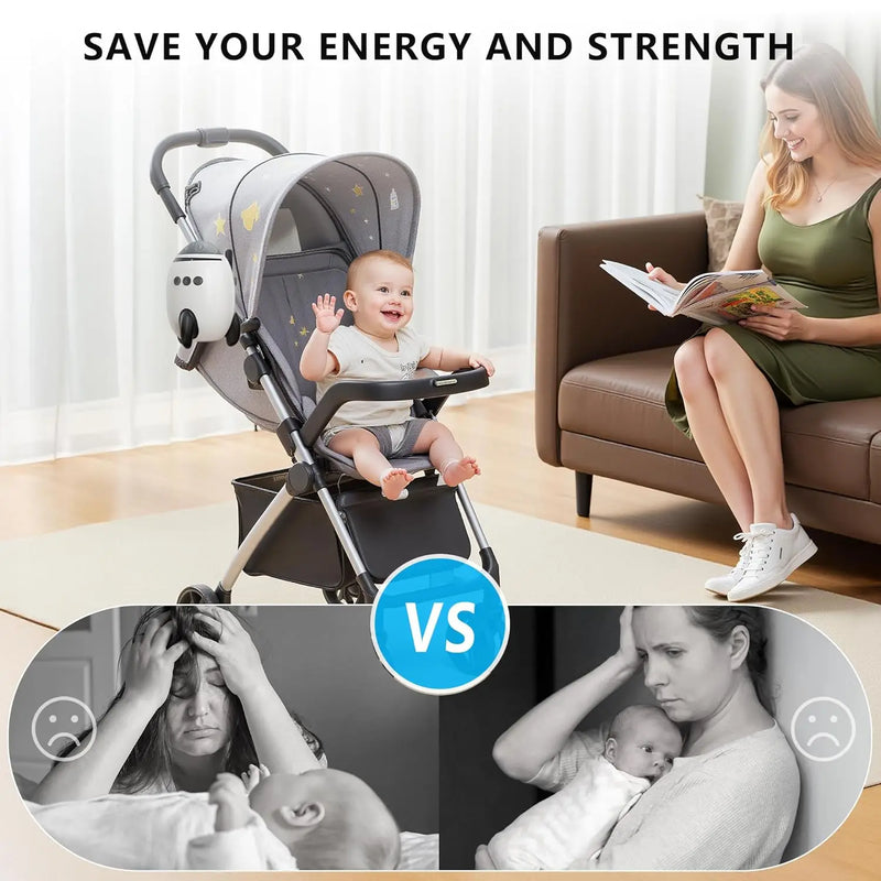 Baby Rocker Portable Baby Bouncer Accessory Can Play Lullabies To Help Babies Fall Asleep Baby Sleep Aid Newborn Essentials Best
