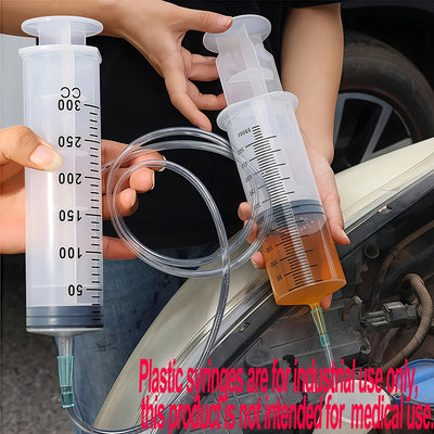 1 set of car water suction/injection tool with syringe | SAMAG