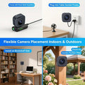 Mini Security Camera Wireless 1080P HD 2.4G WiFi Monitoring Security Protection Remote Night Vision Surveillance Smart Home 2026