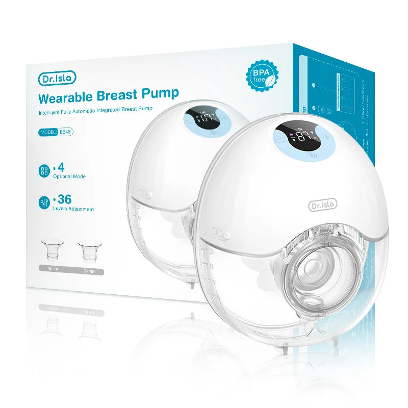 Wearable Breast Pump Hands Free Electric Comfort Milk - View 8 | SAMAG