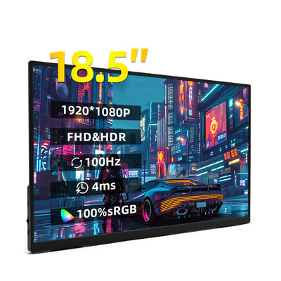 ZSUS 18-Inch 1080P 100Hz 100%sRGB Portable Monitor 16:9 | SAMAG