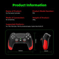 BT Gaming Gamepad with Six Axis Gyroscope For PS4 PS3 Wired Controller For Switch Oled Android Mobile Dual Vibration Joystick