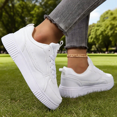 Fashion Women Casual Shoes Breathable Walking Flat | SAMAG