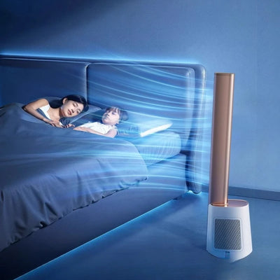 Smart Air Purifier Tower Fan with Cooling Mode | SAMAG
