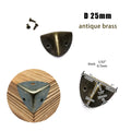 12pcs Decor Corner Protector Cover for Jewelry Chest Wine Gift Box Wooden Case Suitcase Antique Brass Bronze Golden Silver DIY