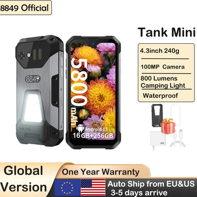 8849 Tank Mini Unihertz Rugged smartphones 4.3" Display | SAMAG