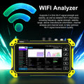 WANGLU 4K H.265 IP Camera Tester 8MP AHD TVI CVI SDI Analog IP Camera Monitor Tester Auto HD CCTV Camera Tester WiFi Analyzer