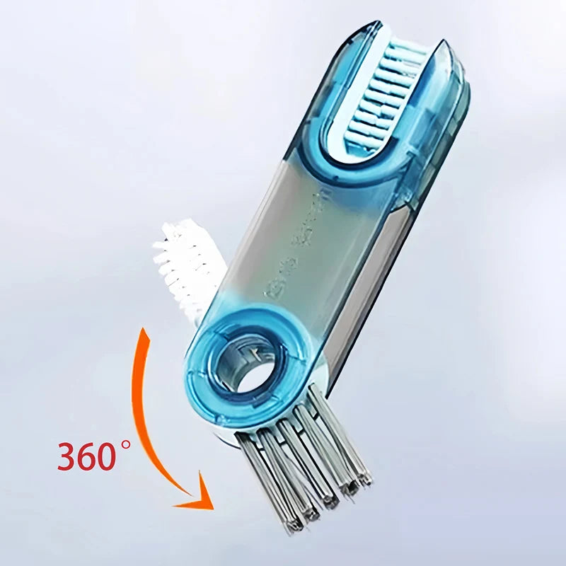 Cleaning brush three in one cup water artifact thermos - Visuel 6 | SAMAG