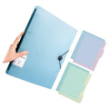 4 Rings Binder 12.59x9.76Inch Hold up 220Sheets Water Resistant for Student Teacher Office Workers Presentation Folder